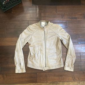 Diesel leather moto jacket